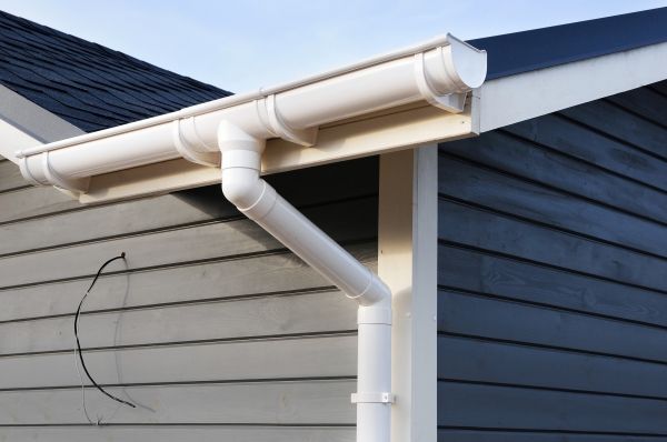 PVC Rain Gutter Installation in Sun City Center