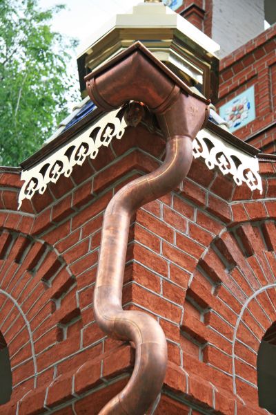 Church Downspout Installation in Sun City Center